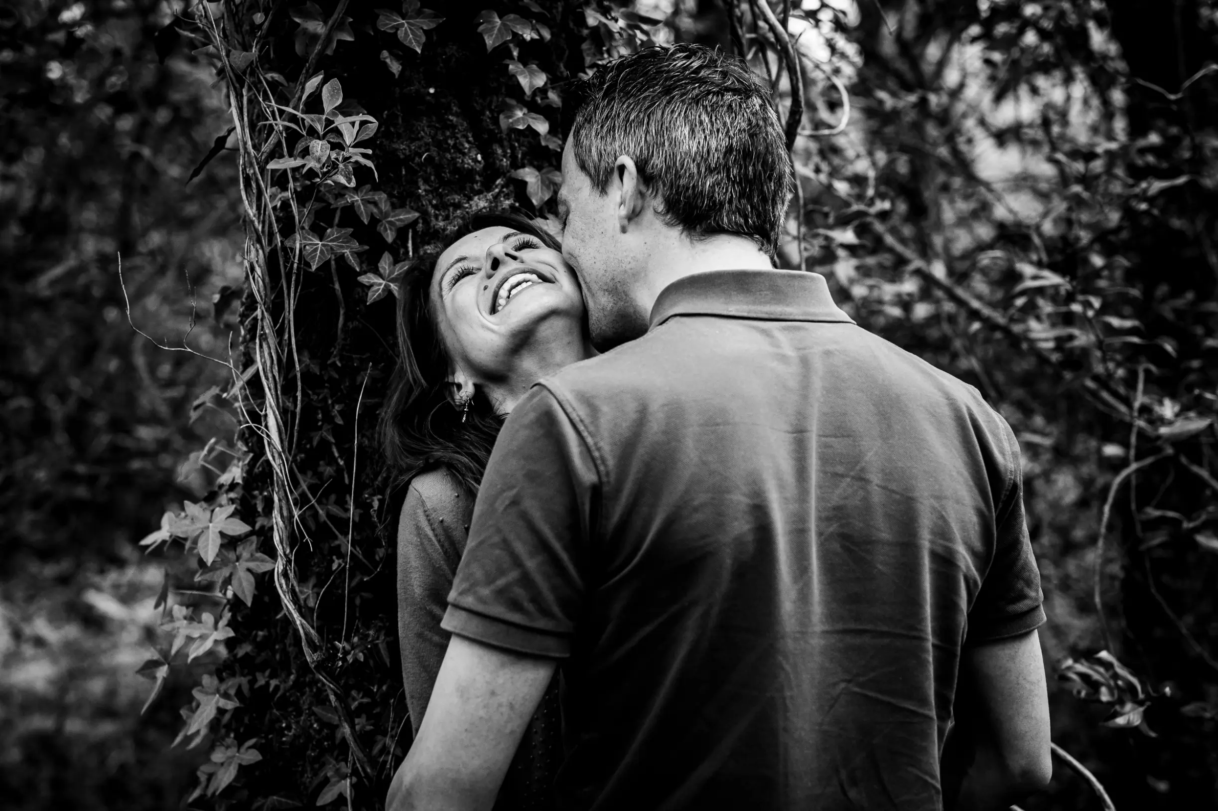 couple à la forêt de touffou à vertou