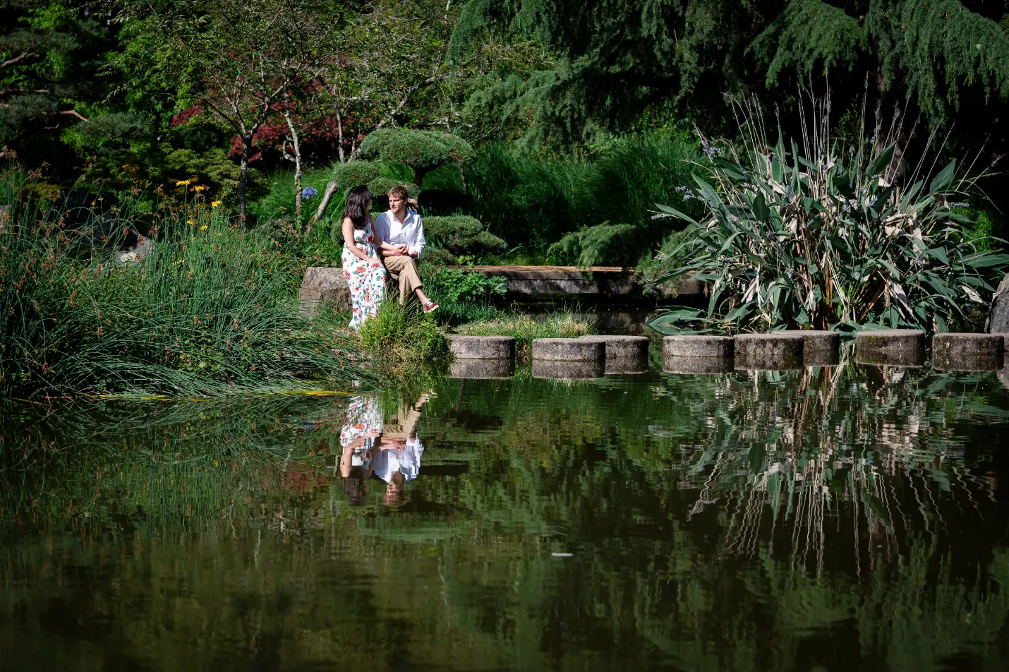 photo-couple-ile-de-versailles-nantes reportage photo d'un couple sur l'ile de versailles
